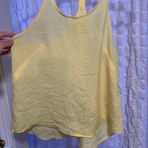 Yellow tank top